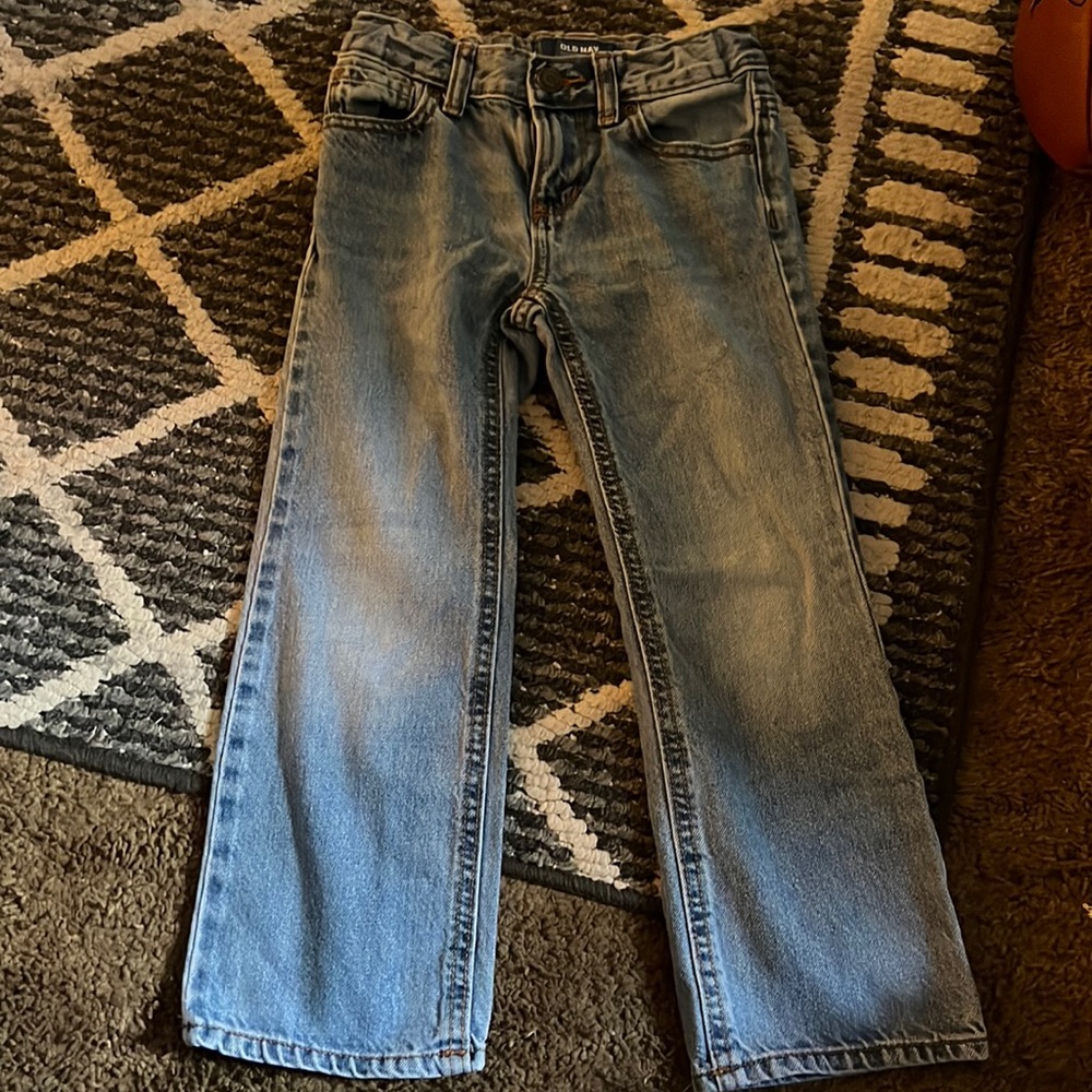 Lot of 2 Old Navy Boy’s Size 5 Bootcut Jeans - Picture 2 of 7